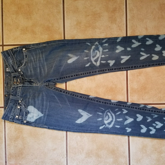 Miss Me 👀 ❤ custom disign (see the love) skinny - Picture 3 of 14